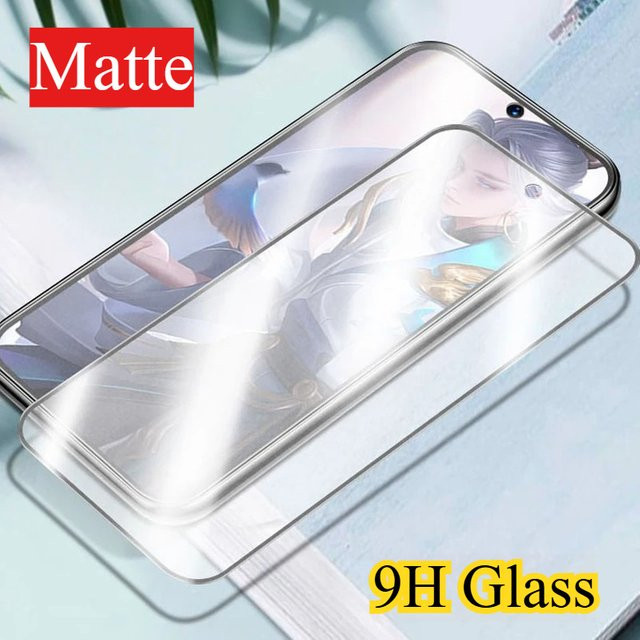 Huawei Panzerglas Matt mit 9H Härtegrad und Anti-Fingerabdruck-Schutz für Pura 70 P50 P40 P30 P20 sowie Mate Serie in Transparent - Bild 1
