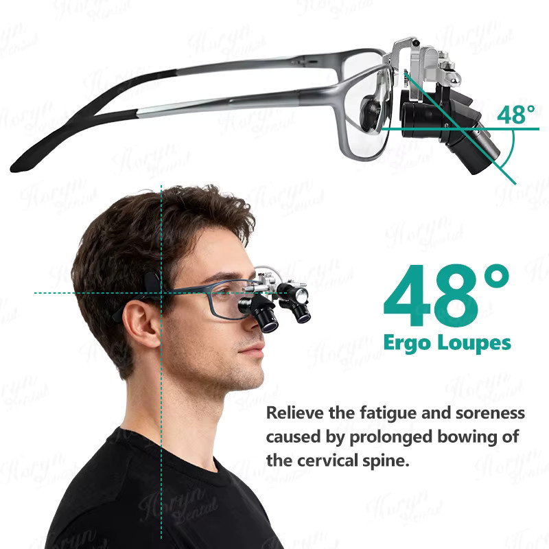 horyn Lupe Dental 48°, Glas - Bild 3