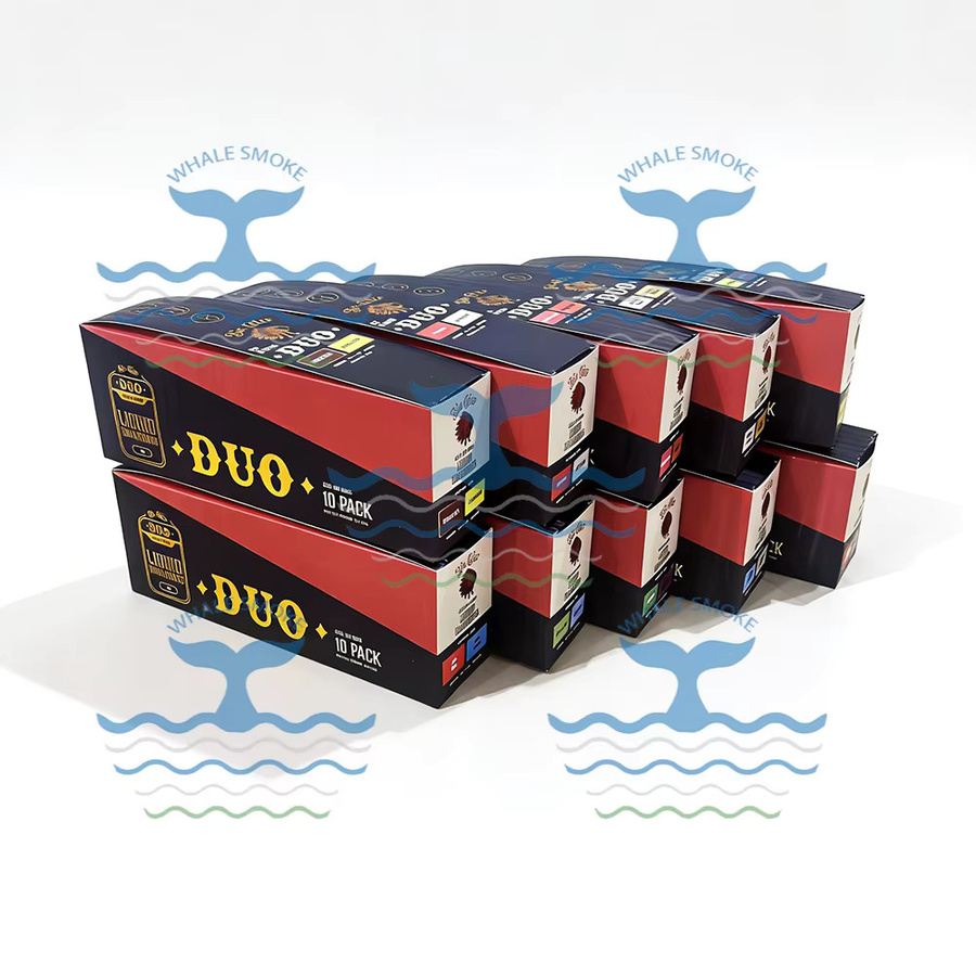 Big Chief Kartuschen-Aufbewahrungsboxen aus Papier, Dual-Kammer-Displaybox mit Klappdeckel und Siebverpackung, 1+1ml - Bild 3