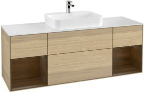V&B Waschtischunterschrank Finion in Weiß, B/T: 160 x 50,1 cm - Bild 1