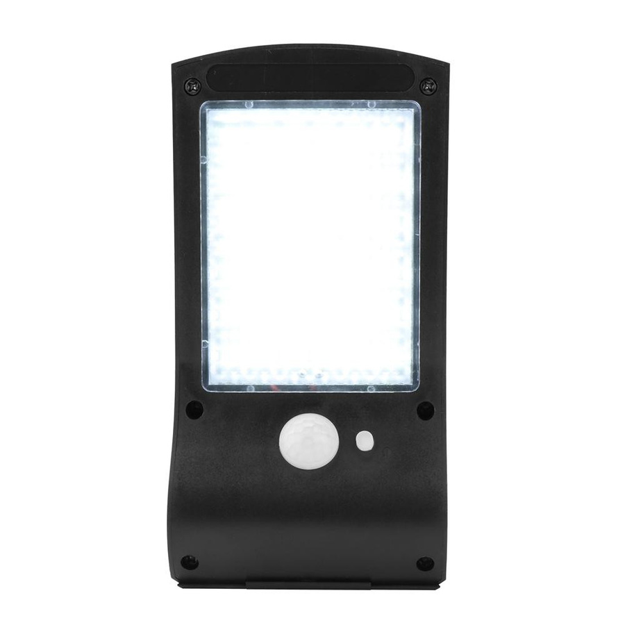 Neoglint Solar-Wandleuchte mit 36 LEDs in Schwarz für Garten, Hof und Außenbereiche mit Dämmerungssensor und Wasserdichtigkeit - Bild 5