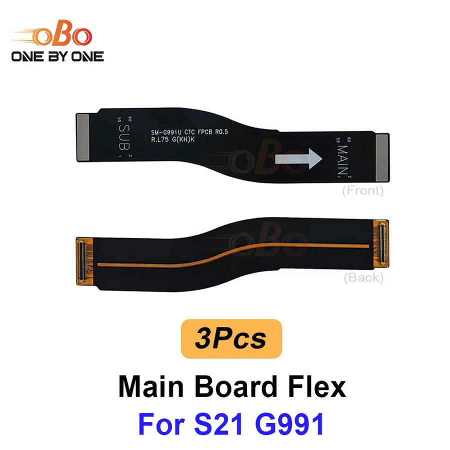3 Stück LCD-Display-Flexkabel Anschlusskabel für Samsung S21 Plus FE Ultra G991 G996 G998 G990 in Schwarz - Bild 2