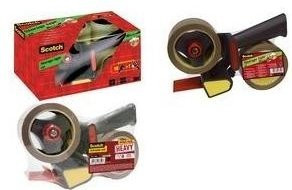 Scotch Handabroller HV5066DB aus Metall für Verpackungsklebeband bis 50 mm Breite und 66 m Länge - Bild 1