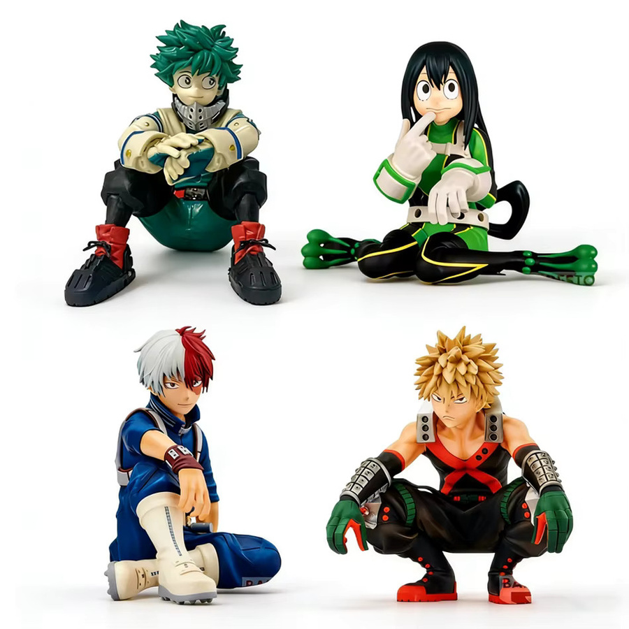 Bandai My Hero Academia, Izuku Todoroki Shouto Bakugou Katsuki, Actionfiguren, Kunststoff, Bunt / Mehrfarbig - Bild 2