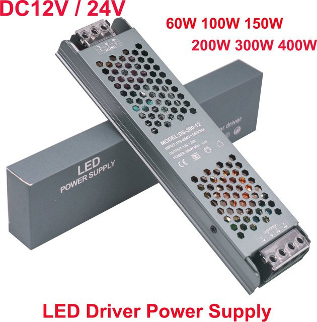 AC/DC LED-Treiber Netzteil Ultra dünner Transformator für LED-Licht 60W - Bild 1
