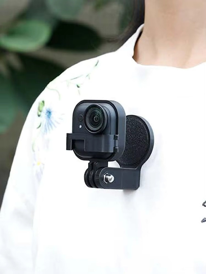 Magnetische Erweiterungshalterung für Insta360 GO Ultra, verstellbares Seil-Basishalterungszubehör mit Schnellverschluss, Schwarz - Bild 6