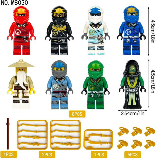 Phantom Baustein Figur Spielzeug, Einzelfigur, Bunt / Mehrfarbig - Bild 1