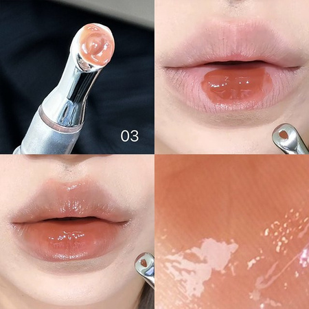 QIBEST Lipgloss, transparent, glänzend, Unisex