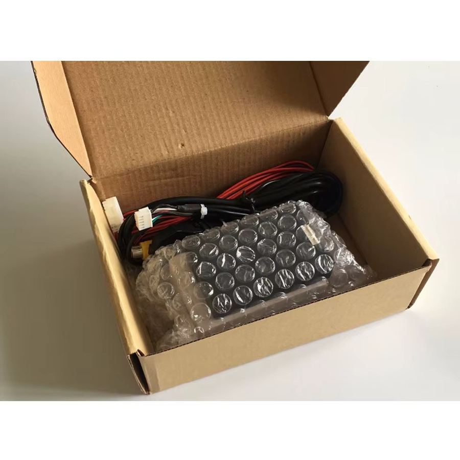 HIRIOT V 9,3 CVBS RGB Adapter und AV zu RGB Konverter für VW Volkswagen RNS510 RNS315 mit Flip Logo Kamera in Schwarz - Bild 3