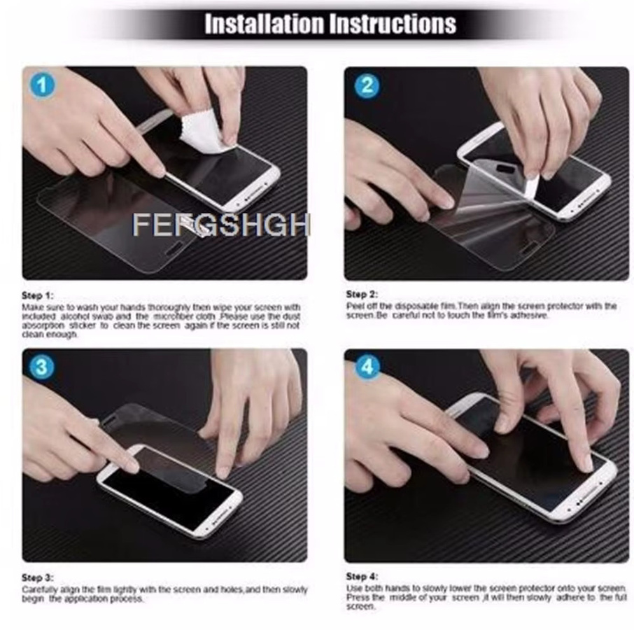 Oukitel P1 Displayschutzfolie aus gehärtetem Glas, transparent, 6,7 Zoll - Bild 5