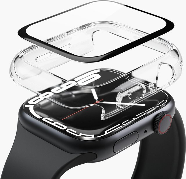 Vonmählen Schutzhülle für Apple Watch 10, 42 mm, Silikon, transparent, Unisex - Bild 1