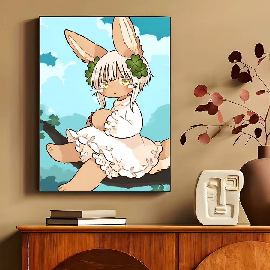 Made in Abyss Nanachi Manga Poster Vintage Wandkunst Dekoration in Mehrfarbig - Bild 4