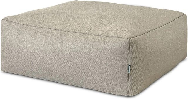Osoltus Premium Modular Lounge Hocker Axroma in Taupe Beige aus Olefin mit UV-beständigen Polstern - Bild 1