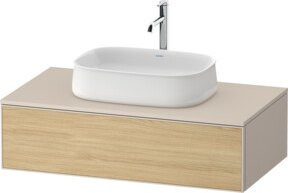 Duravit Waschtischunterschrank Zencha in Taupe, Breite: 100 cm, Tiefe: 55 cm - Bild 1