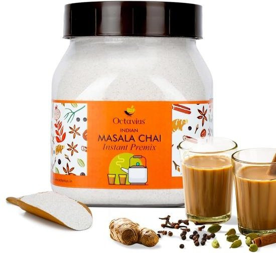 Octavius Masala Chai Instant-Teeprämix, 500 g - Bild 1