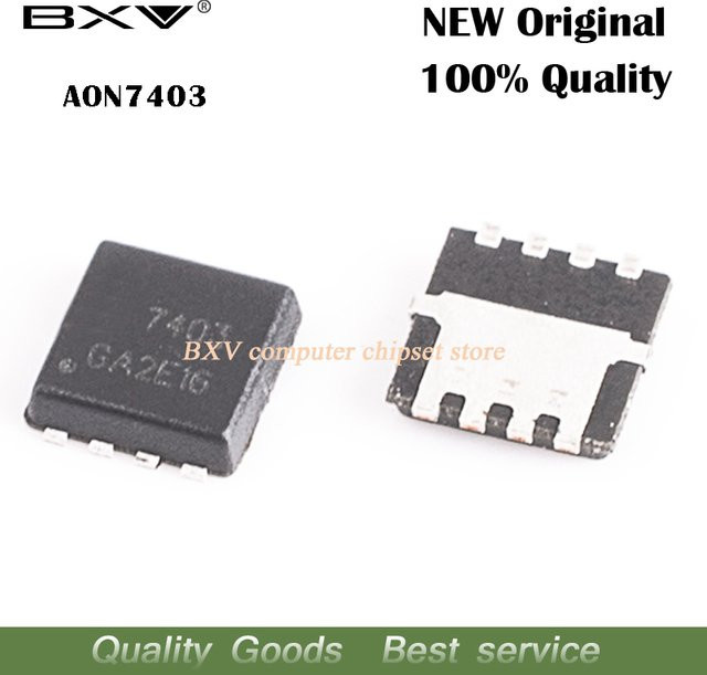 Aon AO7403 QFN MOSFET in Schwarz, 10er Set - Bild 1