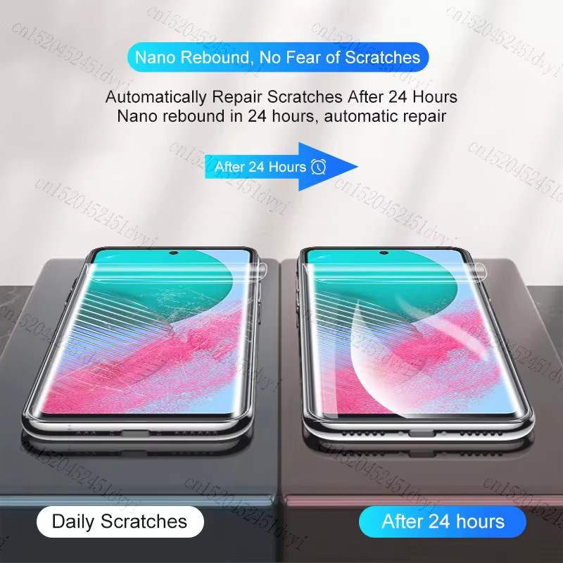 5 Stück Hydrogel-Displayschutzfolie für Samsung Galaxy S25 S24 S23 S26 Ultra Plus, transparent, HD klar - Bild 2