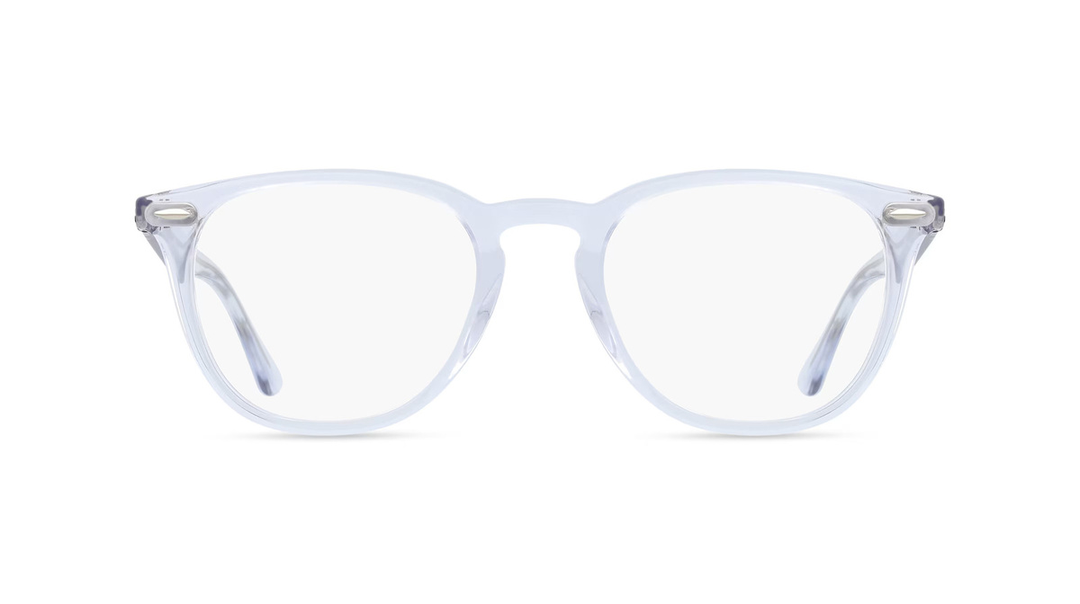 Ray-Ban RX7159 Korrektionsbrille, Vollrand, Panto, Kunststoff, Unisex, Weiß - Bild 1
