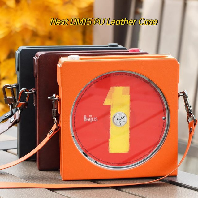 FiiO Nest DM15 PU-Ledertasche als rutschfeste und verschleißfeste Schutzhülle für deinen CD-Player - Bild 1