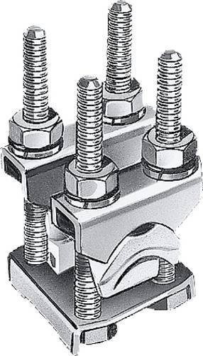 Siemens 8JK3172 Klemme 1-polig in Grau für Hutschiene mit 8 Leiteranschlüssen 2x50-240mm2 - Bild 1