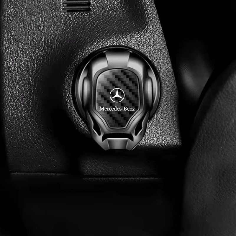 Zündschalter Schutz Abdeckung für Mercedes Benz C400 C450 C160 C180 C200 C220 C250 C300 Auto Motor Start Stopp Knopf Aufkleber - Bild 4