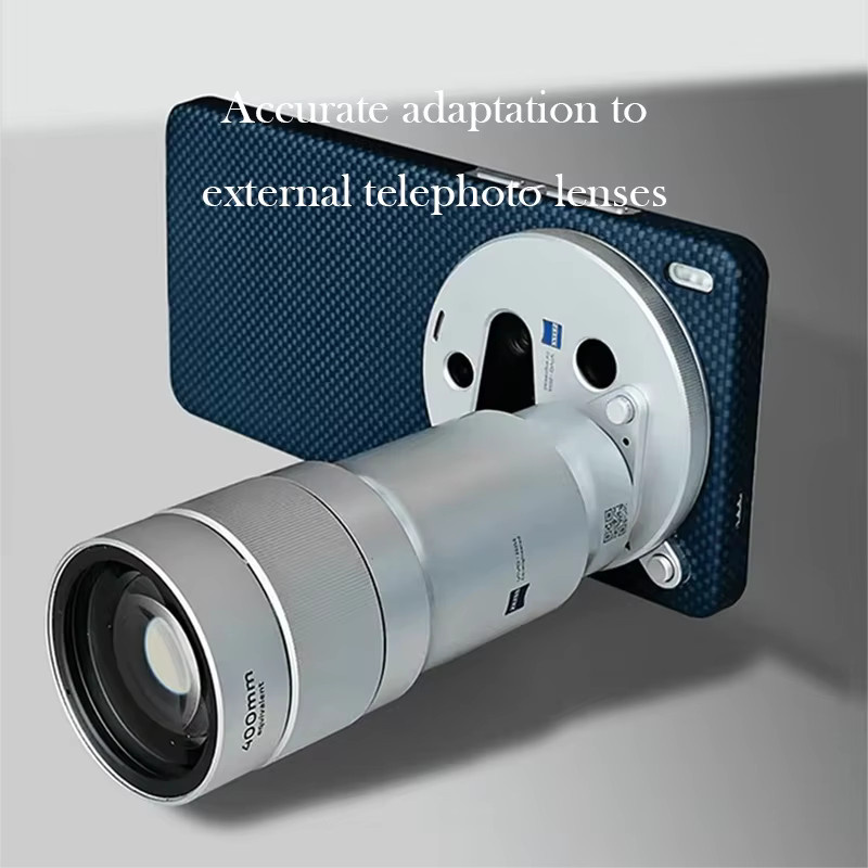 Magnetische Carbonfaser-Hülle für Vivo X300 Ultra in Grün mit Kevlar und Wireless Charging Unterstützung - Bild 4