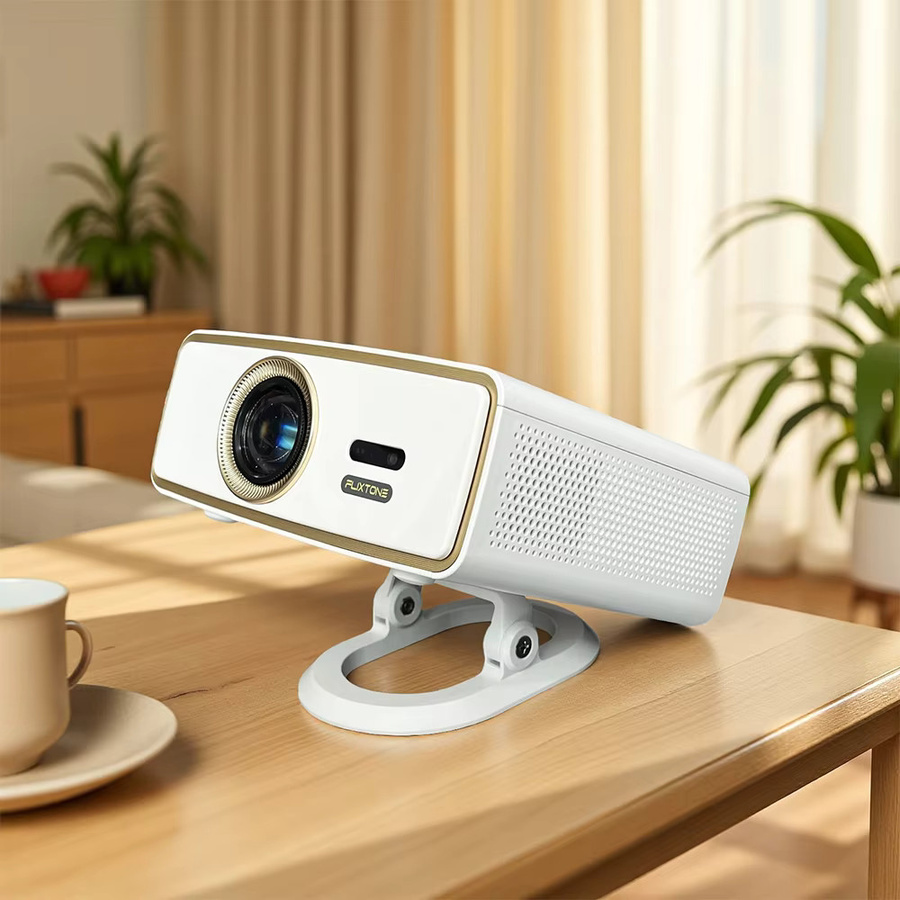 Everycom Desktop-Ständer Stativ in Weiß für Formovie S5, TD92, Love U4 und Dangbei Atom Beam sowie Kameras und Handys - Bild 2