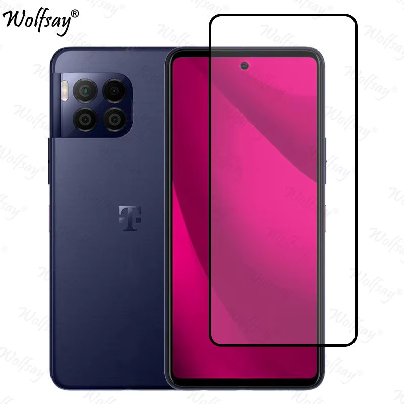 Wolfsay Displayschutz aus gehärtetem Glas für T-Mobile REVVL 7 Pro, transparent - Bild 2