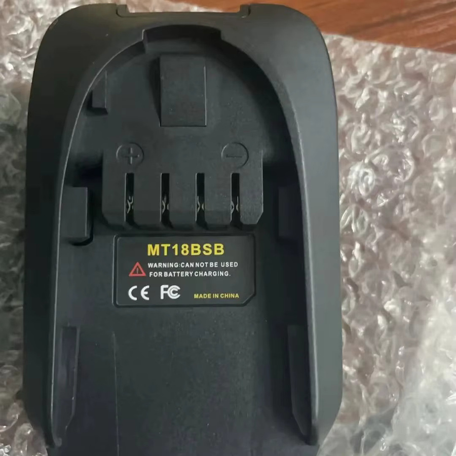 Makita Akku-Adapter für 18V Akku BL1840B zur Nutzung mit Bosch PBA Lithium-Elektrowerkzeugen in Schwarz - Bild 4