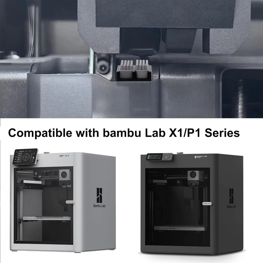 Bambu Lab Düsenreiniger X1C aus Aluminium für P1S P1P X1C X1E 3D-Drucker mit Schnellmontage - Bild 6