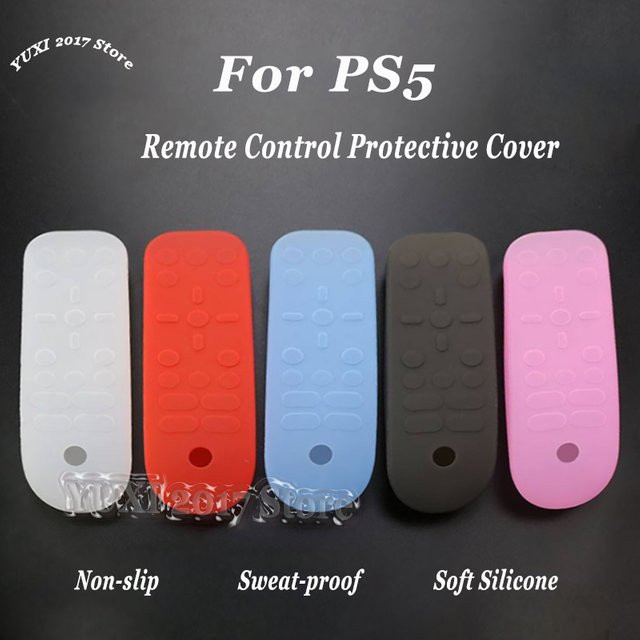 Yu Xi Silikon Schutzhülle für PS5 Controller in Multicolor, rutschfest und schweißresistent - Bild 1