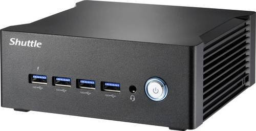 Shuttle Mini PC NA10H7-PC mit AMD Ryzen 7 R-8845HS, 32GB RAM, 500GB SSD und AMD Radeon 780M Grafik, Schwarz - Bild 1
