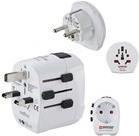 Hama World Travel Pro Light USB Netzteil mit 2 USB-A Ausgängen in Weiß - Bild 1