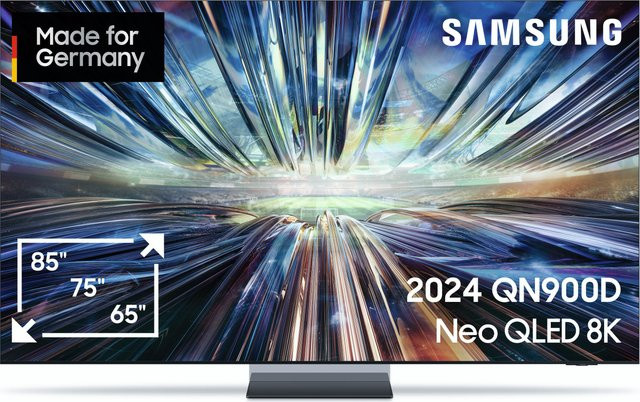 Samsung Neo QLED AI 8K Smart TV GQ85QN900DTXZG in Schwarz - Bild 1