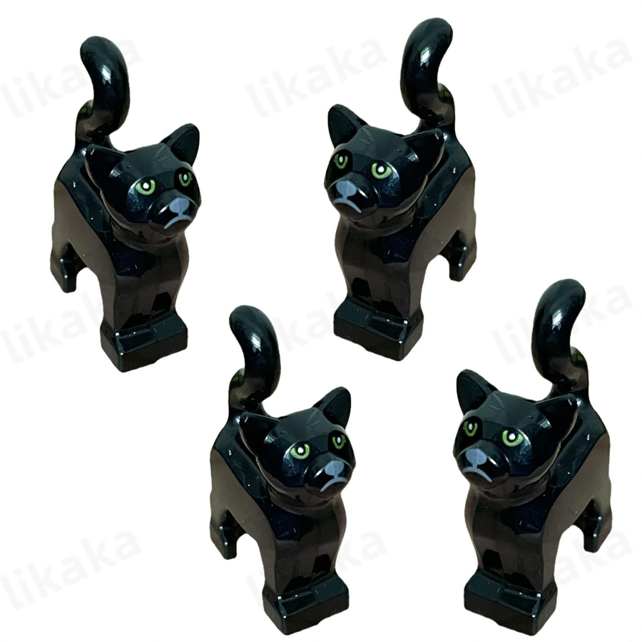 Linyi toy Bausteine Katze Bauernhof Stadtgebiet 9-teiliges Set - Bild 5