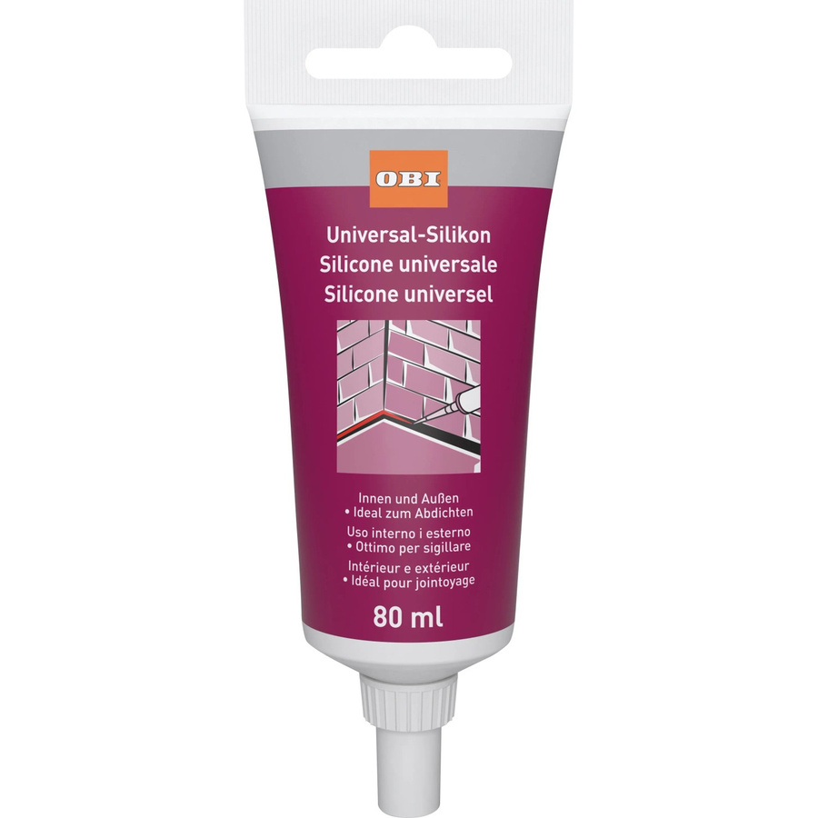 OBI Universal-Silikon Weiß wasserdicht 80 ml - Bild 2