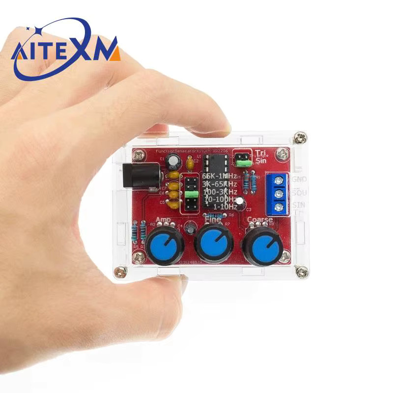 AITEXM ROBOT XR2206 DIY Funktionssignalgenerator Kit für Sinus, Dreieck und Quadrat mit einstellbarer Frequenz und Amplitude, Multicolor - Bild 2