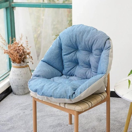 YTO Home 1 Sling Stuhlkissen für Indoor und Outdoor, quadratisches Sitzpolster aus Polyester und Baumwolle, B/B/H: 45 x 45 x 1 cm