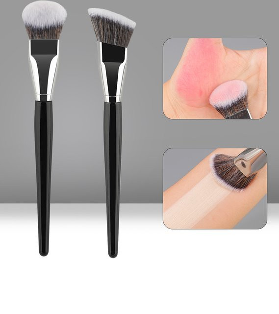 RANCAI Foundation-Make-up-Pinsel mit Holzgriff, Damen - Bild 1