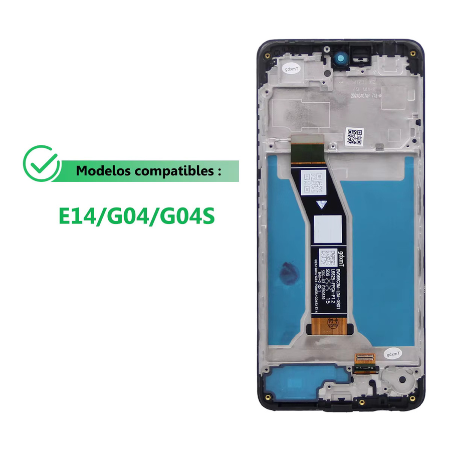 Motorola Moto G04 G04S LCD Display mit Touchscreen Digitizer Montage Ersatzteil in Schwarz - Bild 4