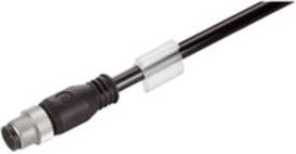 Weidmüller Sensor-Aktor-Datensteckverbinder M12 Stecker gerade schwarz - Bild 1