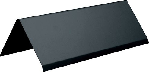 Sarei Firstblech aus Aluminium in Anthrazit Schwarz, B: 100 mm, L: 2000 mm - Bild 1
