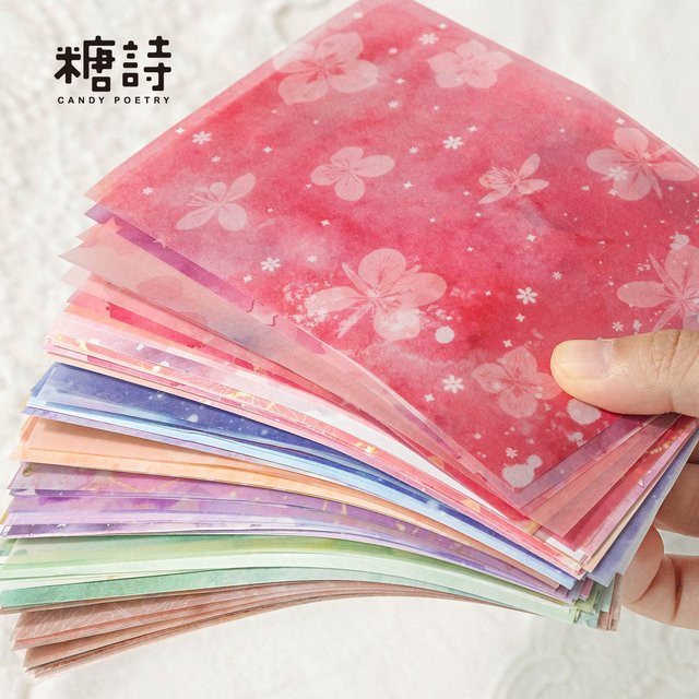 20 Stück Vintage Hintergrundpapier im verschmierten Stil für Scrapbooking und DIY Planer, Mehrfarbig - Bild 1