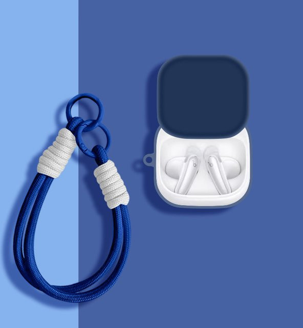 Flexible und stoßfeste Silikon-Schutzhülle für Soundcore Liberty Buds Wireless Earbuds in Grün - Bild 1