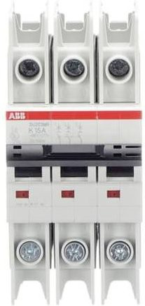 ABB SU203MR-K15 Leitungsschutzschalter 15A 400V Grau - Bild 1