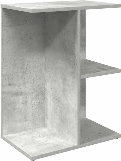 vidaXL Nachttisch aus Holzwerkstoff in Betongrau, B/T/H: 46,5 x 29 x 61 cm - Bild 1
