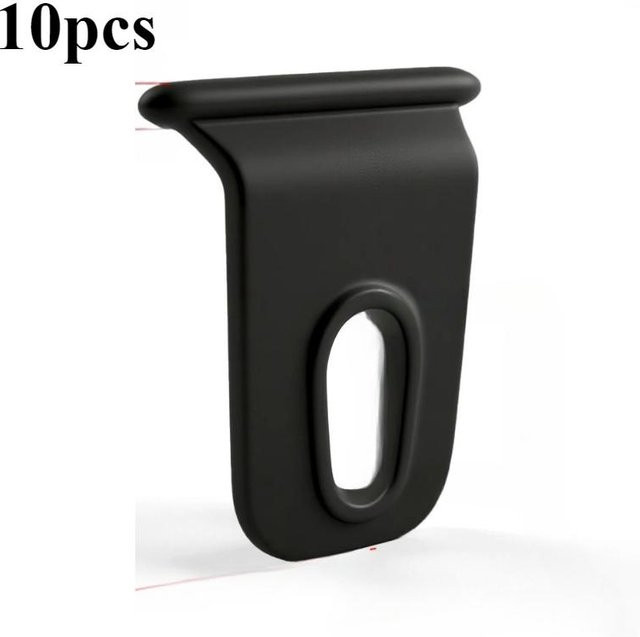 10 Stück Binchi Outdoor Product Markisenhaken für Wohnmobil und Wohnwagen in Weiß und Schwarz - Bild 1