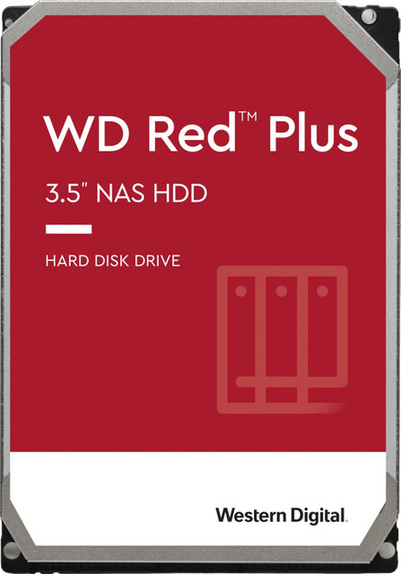 Western Digital WD Red Plus HDD 4 TB SATA 3,5 Zoll - Bild 1