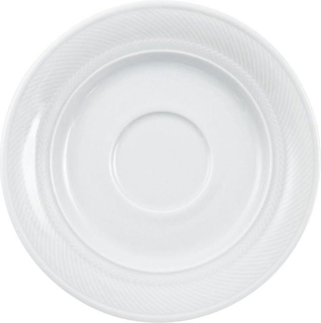 Kahla Kombi-Untertasse Matinee, weiß, rund, 6er Pack, Durchmesser: 15,9 cm, Höhe: 1,9 cm - Bild 1