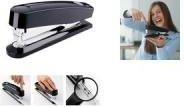 Novus Heftgerät B 7A in Schwarz mit Automatik- und Manueller Funktion für 24/6 und 26/6 Klammern - Bild 2
